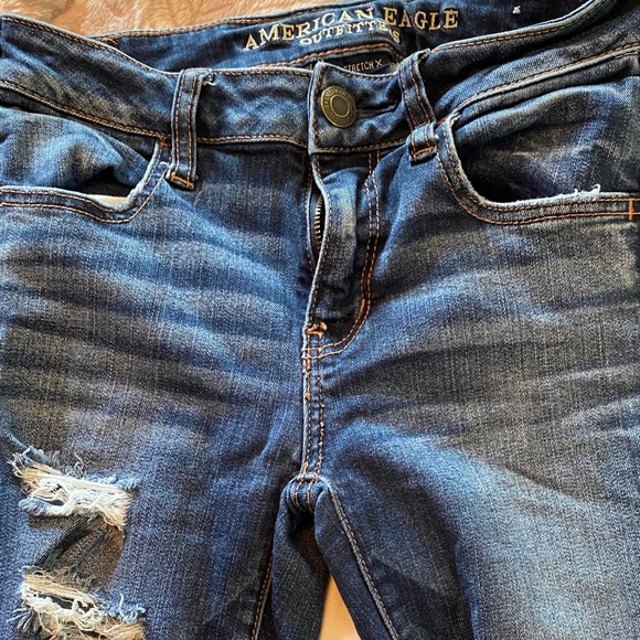 Ripped American Eagle Denim Jeans - Picture 4 of 13